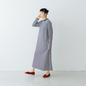 【SALE】 YAECA ムラ糸Tシャツ ロングスリーブワンピース
