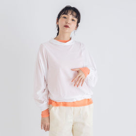 【SALE】 HAU ハイネックトップス "dolman"