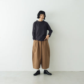 HAU トップス "gauze" 3/4スリーブ
