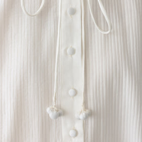 【SALE】 HAU ブラウス "little tuck"