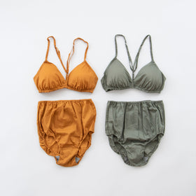 TESHIKI ハイウエストパンツ GREY GREEN No. 24