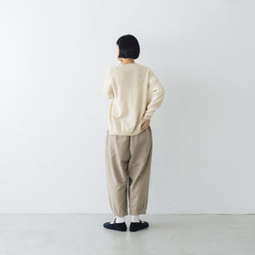evam eva ウールフォックスプルオーバー