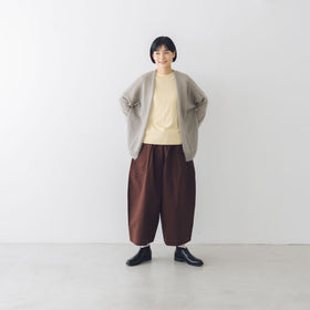 evam eva モヘアシルク カーディガン
