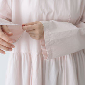 【SALE】 Gauze# ヌーヴォー スウィッチング ギャザーワンピース