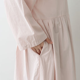 【SALE】 Gauze# ヌーヴォー スウィッチング ギャザーワンピース