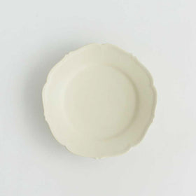 Awabi ware 輪花皿 M