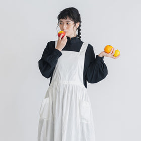 「くらすことの日常生活着」おめかしエプロン