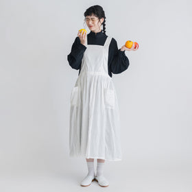 「くらすことの日常生活着」おめかしエプロン