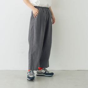 【SALE】 くらすこと リネンコットンパンツ