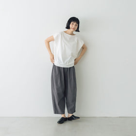 【SALE】 くらすこと リネンコットンパンツ