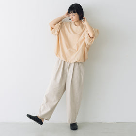【SALE】 くらすこと リネンコットンパンツ
