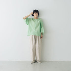 【SALE】 くらすこと リネンコットンパンツ