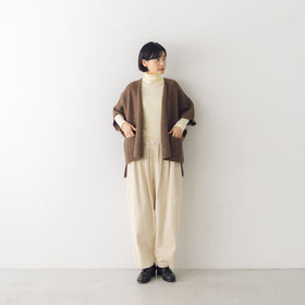 「くらすことの日常生活着」コットンタートルカットソー