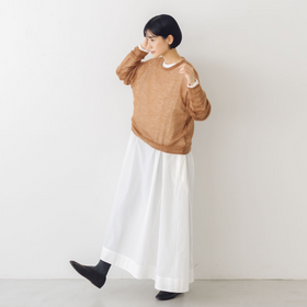 くらすこと 色を楽しむ、薄手のモヘヤニット