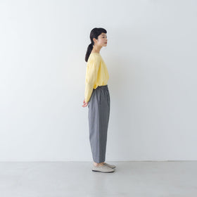 Yoli Gingham wide pants
