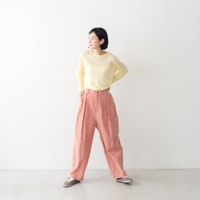 【SALE】 me. flow cotton silk ロングスリーブT