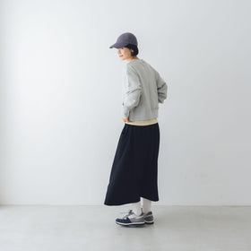 atelier naruse ウールポンチギャザースカート