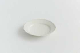 Awabi ware 輪花皿 M