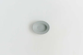Awabi ware 楕円小皿