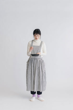 「くらすことの日常生活着」おめかしエプロン