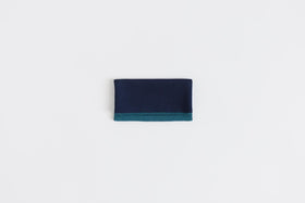 shuó Juzu Bukuro (Navy×Green) ちりめん