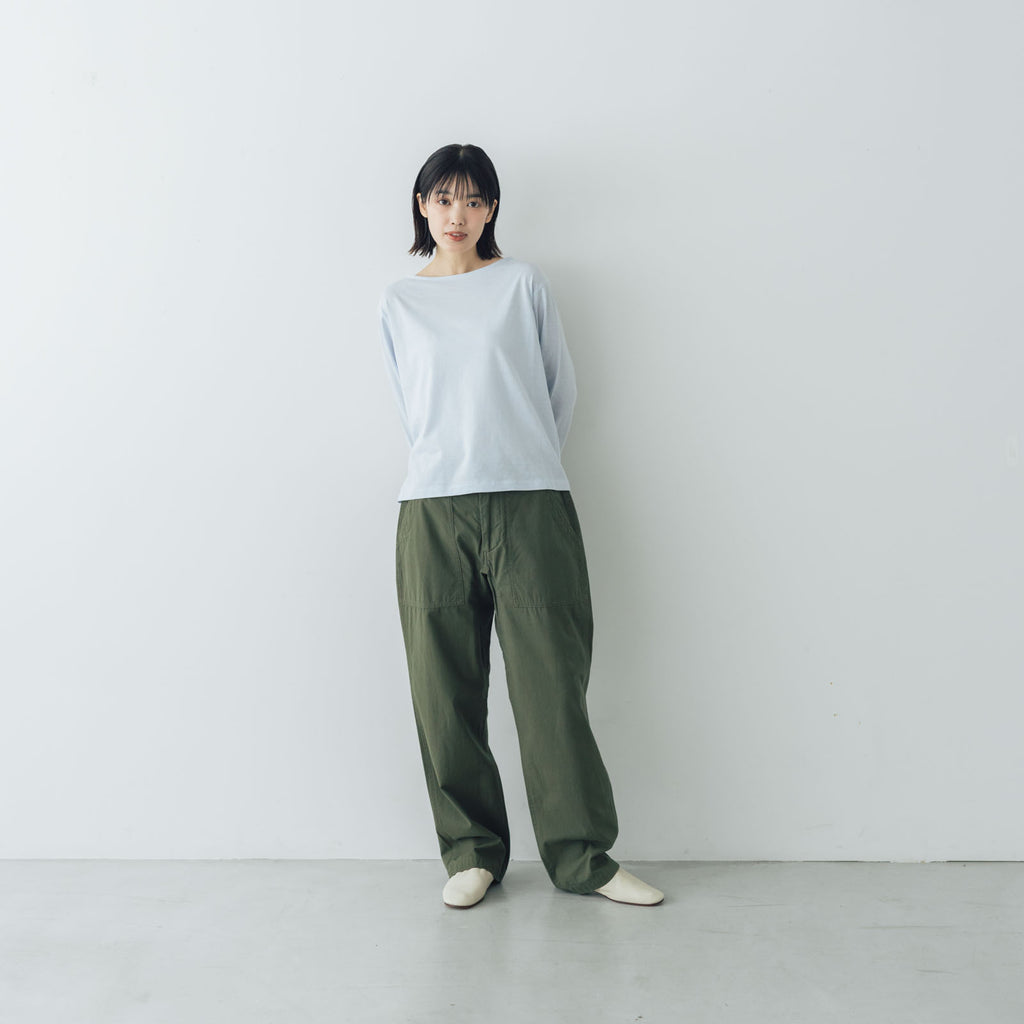 【SALE】 YAECA CONTEMPO ロングスリーブ カットソー