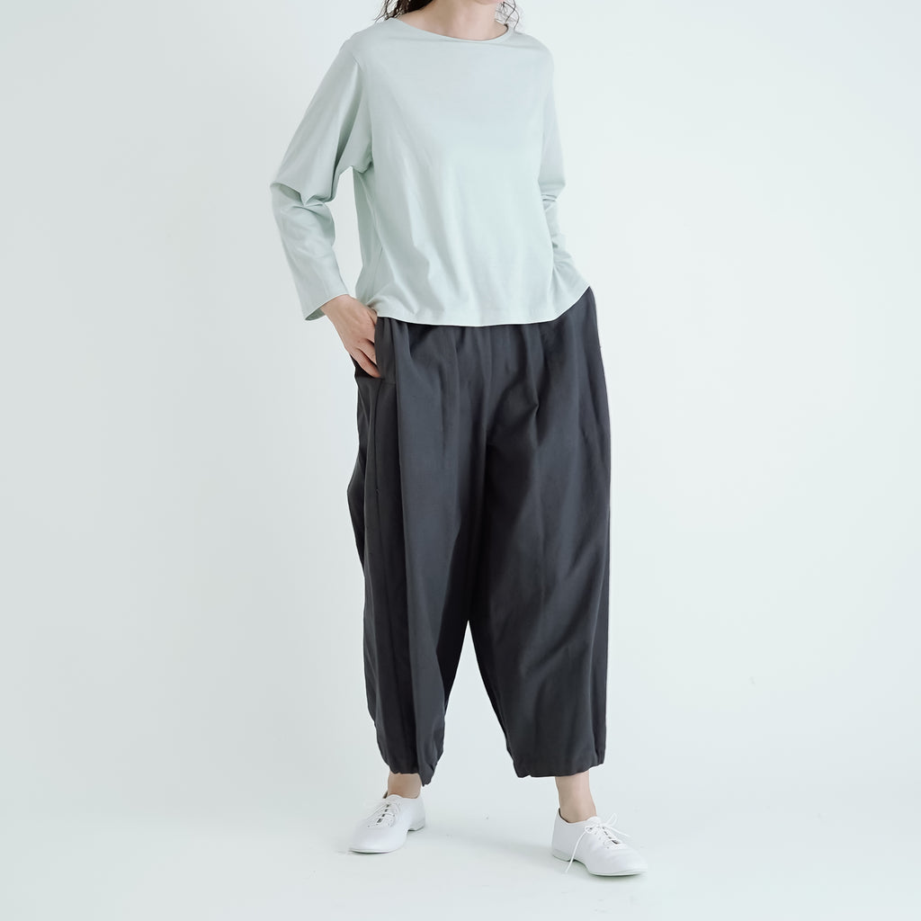 【SALE】 YAECA CONTEMPO ロングスリーブ カットソー