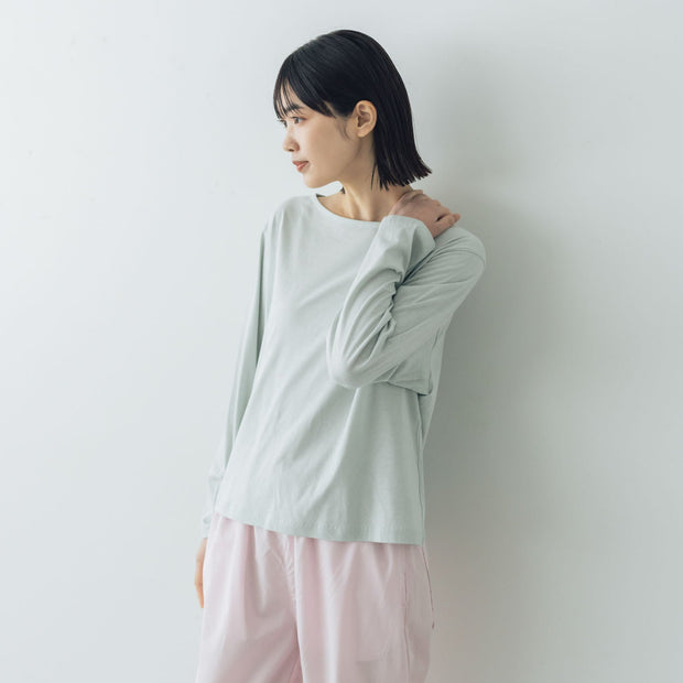 【SALE】 YAECA CONTEMPO ロングスリーブ カットソー