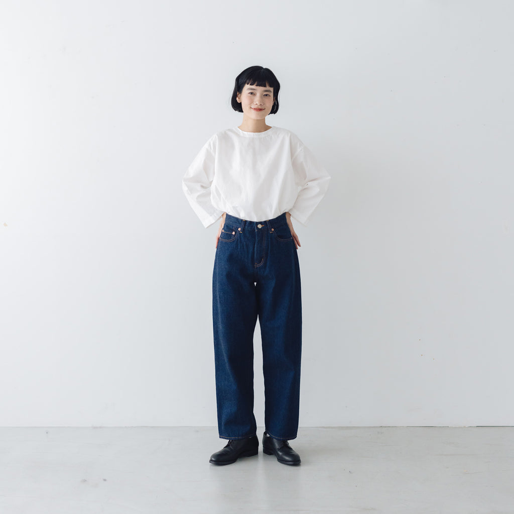 YAECA デニム ワイドストレート
