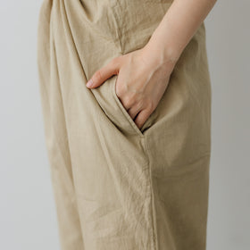 COSMIC WONDER Wrapped pants -泥染-