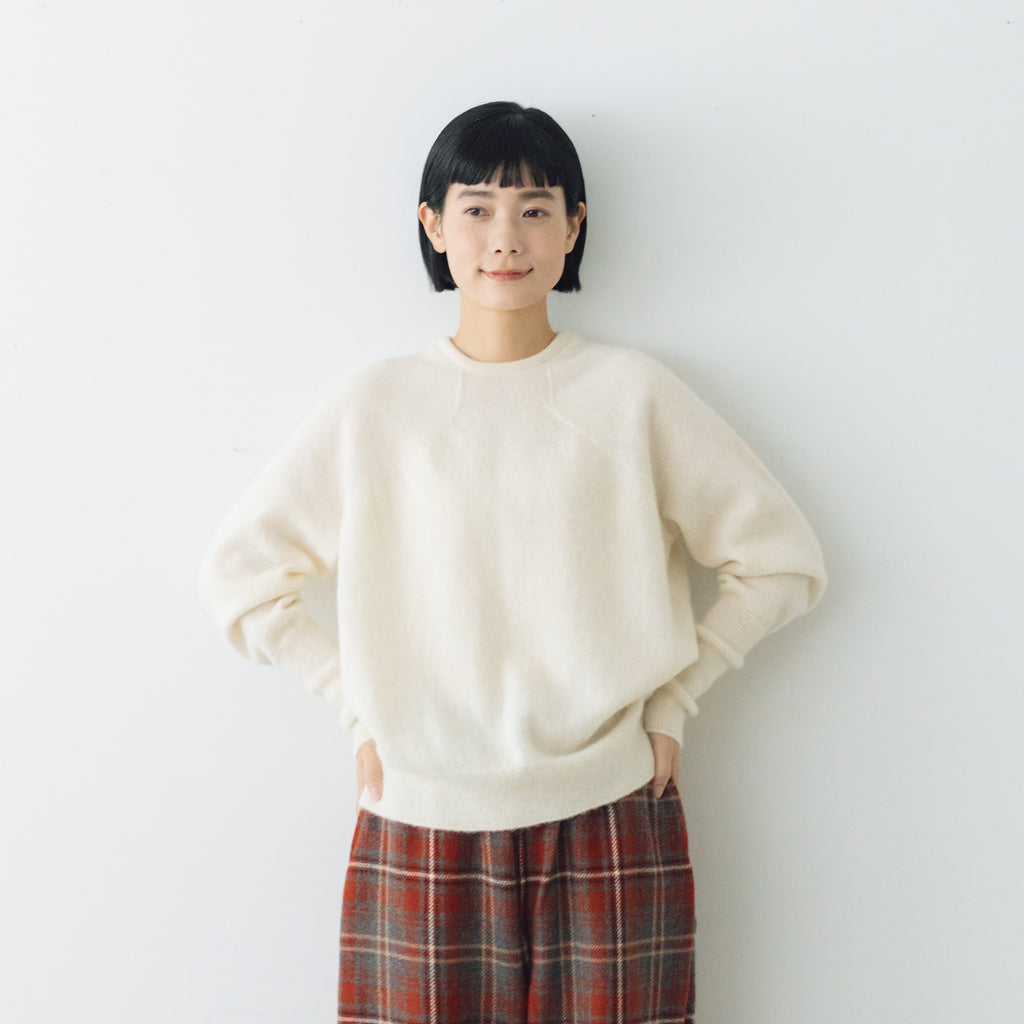 koton Baby alpaca クルーネック ホワイト