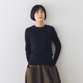 gicipi FRAGORA クルーネック ジャストフィット ニットソー