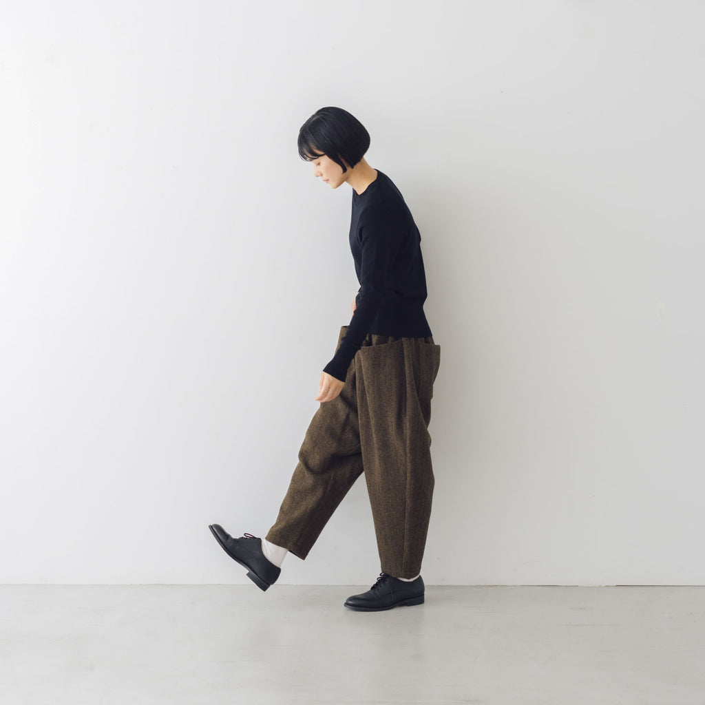 gicipi FRAGORA クルーネック ジャストフィット ニットソー