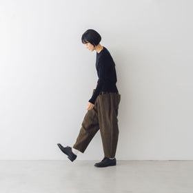gicipi FRAGORA クルーネック ジャストフィット ニットソー