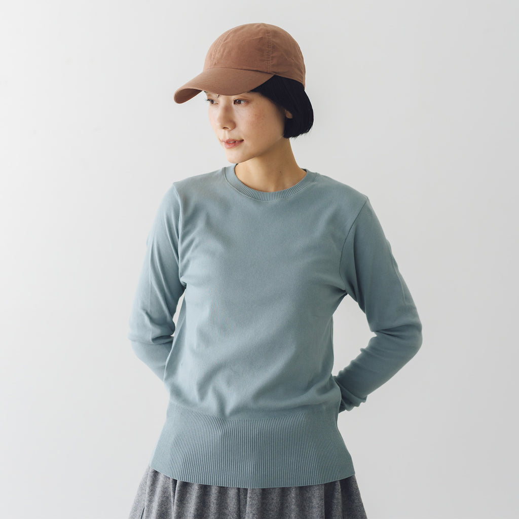 gicipi FRAGORA クルーネック ジャストフィット ニットソー