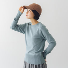 gicipi FRAGORA クルーネック ジャストフィット ニットソー