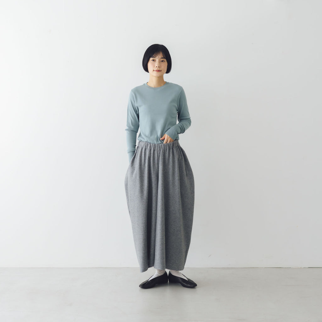 gicipi FRAGORA クルーネック ジャストフィット ニットソー