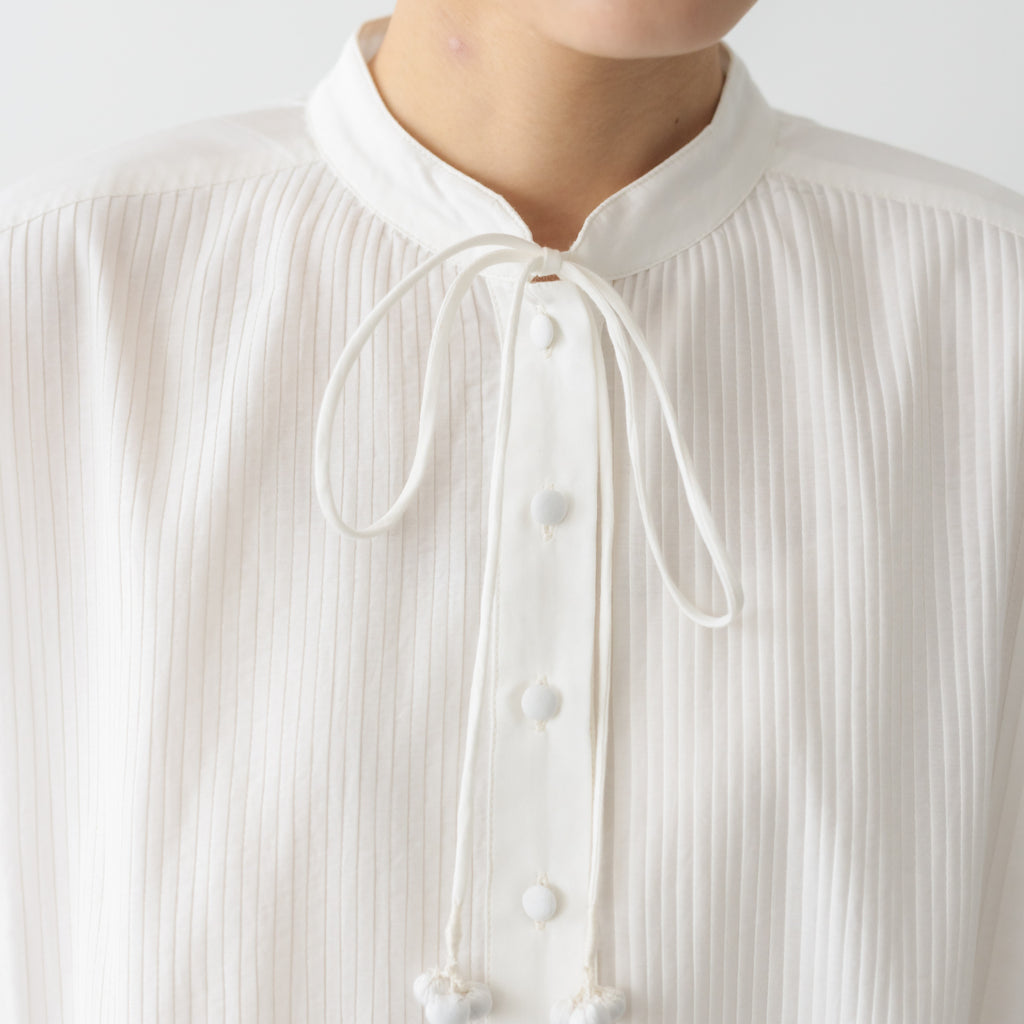 【SALE】 HAU ブラウス "little tuck"