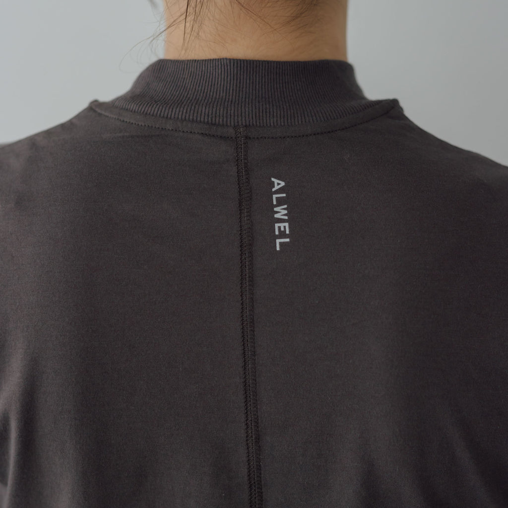 【SALE】 ALWEL モックネックTシャツ