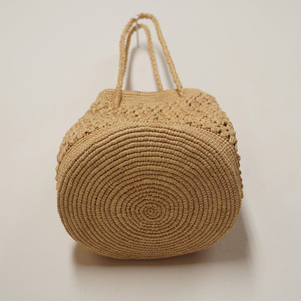 AMPIANA Bucket bag ナチュラル［期間限定販売］