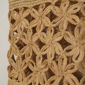 AMPIANA Flower bag ナチュラル［期間限定販売］
