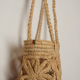 AMPIANA Flower bag ナチュラル［期間限定販売］