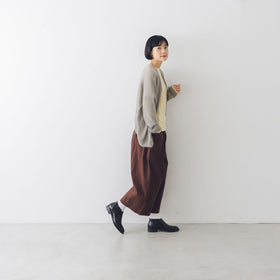 evam eva モヘアシルク カーディガン
