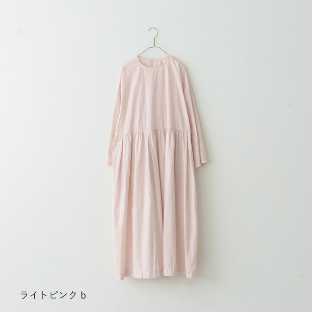 【SALE】 Gauze# ヌーヴォー スウィッチング ギャザーワンピース