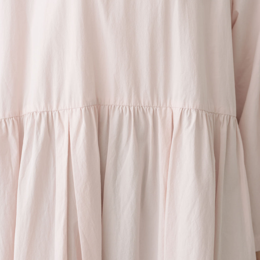 【SALE】 Gauze# ヌーヴォー スウィッチング ギャザーワンピース