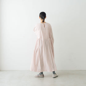 【SALE】 Gauze# ヌーヴォー スウィッチング ギャザーワンピース