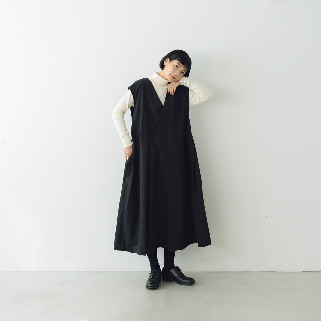 Gauze# ボックスタック ノースリーブワンピース