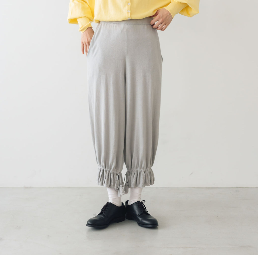 【SALE】 Gauze# タッセルストリング ピエロパンツ