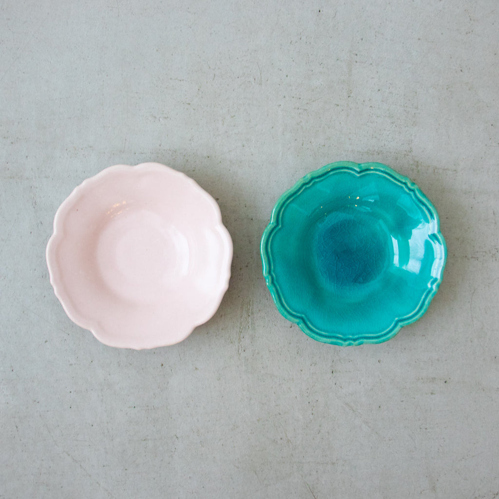 Awabi ware 輪花皿 S［一部期間限定販売］