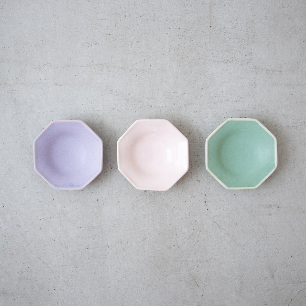 Awabi ware 八角豆皿［一部期間限定販売］